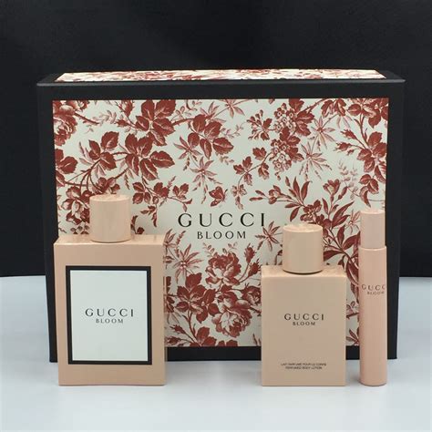 gucci bloom set debenhams|Gucci perfume bloom gift set.